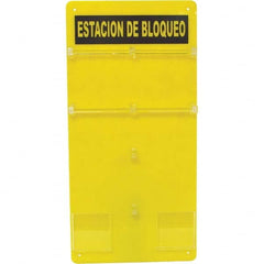 Brady - Empty Acrylic Padlock Station - Exact Tool & Supply