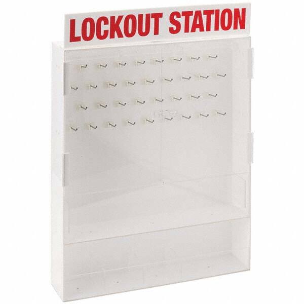 Brady - Empty Polystyrene Lockout Device Station - Exact Tool & Supply