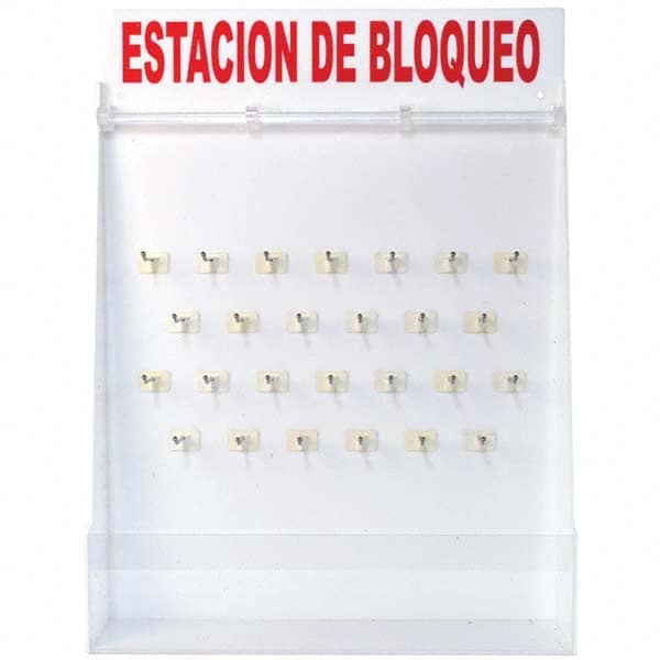 Brady - Empty Polystyrene Lockout Device Station - Exact Tool & Supply