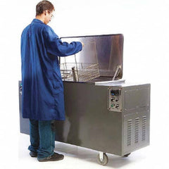 Shiraclean - 45 Gal Free Standing Water-Based Ultrasonic Cleaner - Exact Tool & Supply