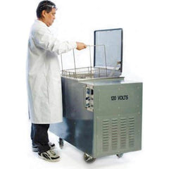 Shiraclean - 25 Gal Free Standing Water-Based Ultrasonic Cleaner - Exact Tool & Supply