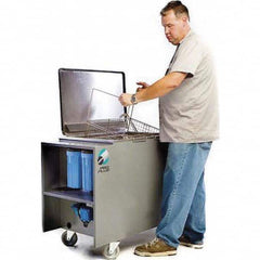 Shiraclean - 33 Gal Free Standing Water-Based Ultrasonic Cleaner - Exact Tool & Supply