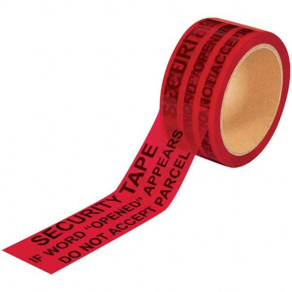 Tape Logic - 2" x 60 Yd Red Hot Melt Adhesive Packaging Tape - Exact Tool & Supply