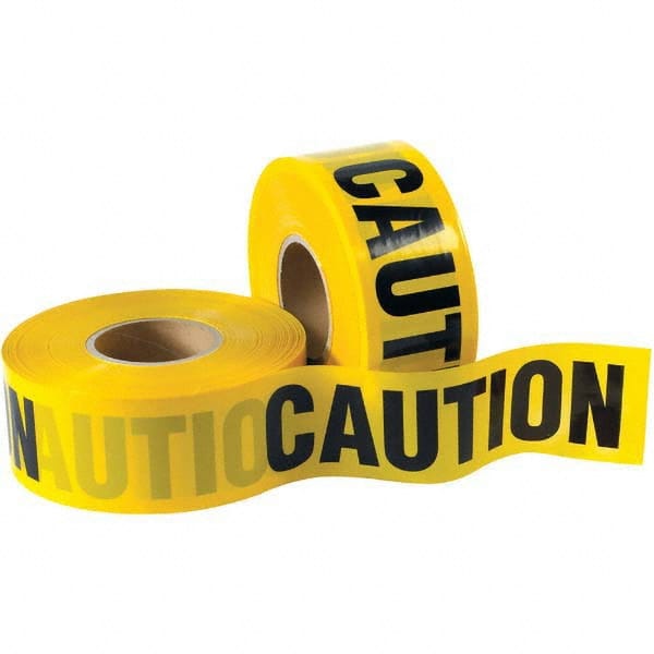 Value Collection - Barricade & Flagging Tape Tape Type: Barricade Legend: CAUTION - Exact Tool & Supply
