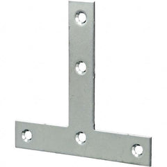 Marlin Steel Wire Products - Braces Type: Tee Plates Length (Inch): 4 - Exact Tool & Supply