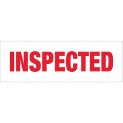 Tape Logic - Shipping & DOT Labels Message Type: Shipping Label Legend: Inspected - Exact Tool & Supply