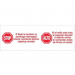 Tape Logic - Shipping & DOT Labels Message Type: Shipping Label Legend: Stop/Alto - Exact Tool & Supply