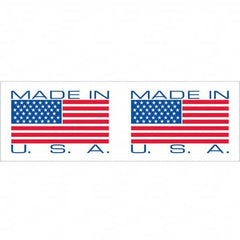 Tape Logic - Shipping & DOT Labels Message Type: Shipping Label Legend: Made In USA - Exact Tool & Supply