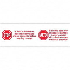 Tape Logic - Shipping & DOT Labels Message Type: Shipping Label Legend: Stop/Alto - Exact Tool & Supply