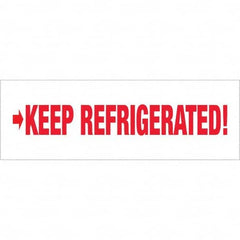 Tape Logic - Shipping & DOT Labels Message Type: Shipping Label Legend: Keep Refrigerated - Exact Tool & Supply