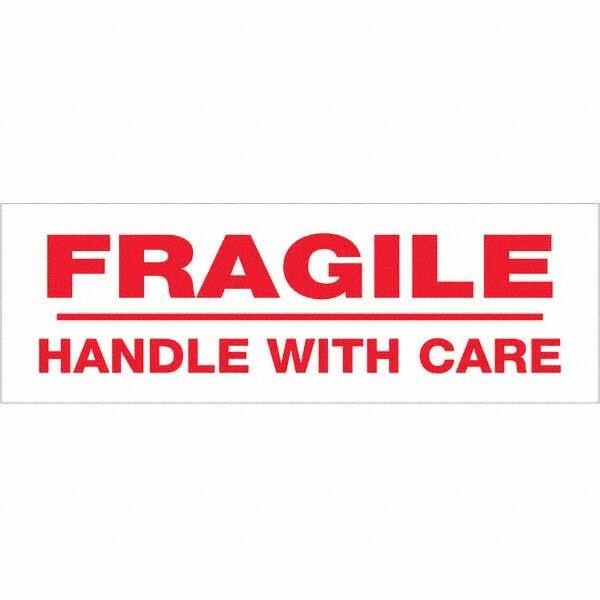 Tape Logic - Shipping & DOT Labels Message Type: Shipping Label Legend: Fragile Handle With Care - Exact Tool & Supply