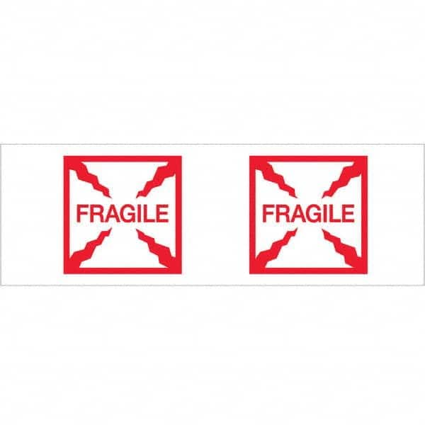 Tape Logic - Shipping & DOT Labels Message Type: Shipping Label Legend: Fragile (Box) - Exact Tool & Supply