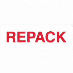 Tape Logic - Shipping & DOT Labels Message Type: Shipping Label Legend: Repack - Exact Tool & Supply