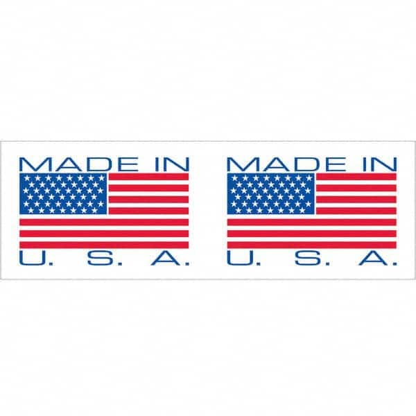 Tape Logic - Shipping & DOT Labels Message Type: Shipping Label Legend: Made In USA - Exact Tool & Supply