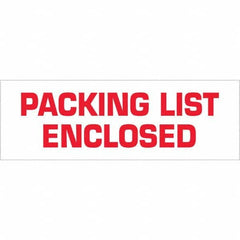 Tape Logic - Shipping & DOT Labels Message Type: Shipping Label Legend: Packing List Enclosed - Exact Tool & Supply