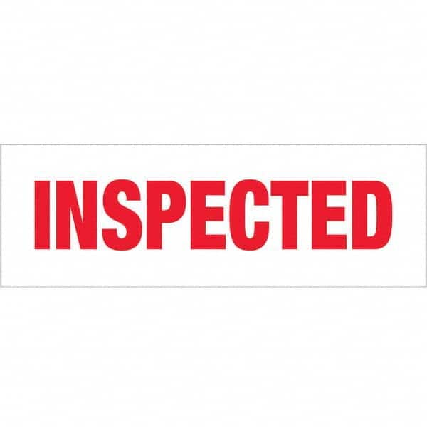Tape Logic - Shipping & DOT Labels Message Type: Shipping Label Legend: Inspected - Exact Tool & Supply