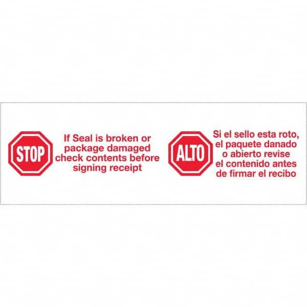 Tape Logic - Shipping & DOT Labels Message Type: Shipping Label Legend: Stop/Alto - Exact Tool & Supply