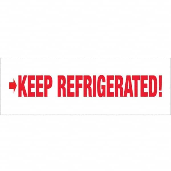 Tape Logic - Shipping & DOT Labels Message Type: Shipping Label Legend: Keep Refrigerated - Exact Tool & Supply