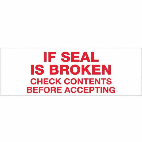 Tape Logic - Shipping & DOT Labels Message Type: Shipping Label Legend: If Seal is Broken - Exact Tool & Supply