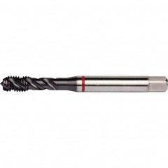 DORMER - 5/8-11 UNC 4 Flute 2B Semi-Bottoming Spiral Flute Tap - Exact Tool & Supply