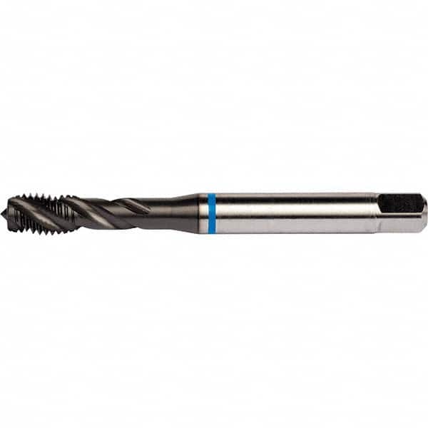 DORMER - 5/8-18 UNF 4 Flute 2B/3B Semi-Bottoming Spiral Flute Tap - Exact Tool & Supply