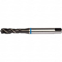 DORMER - 5/8-18 UNF 4 Flute 2B/3B Semi-Bottoming Spiral Flute Tap - Exact Tool & Supply