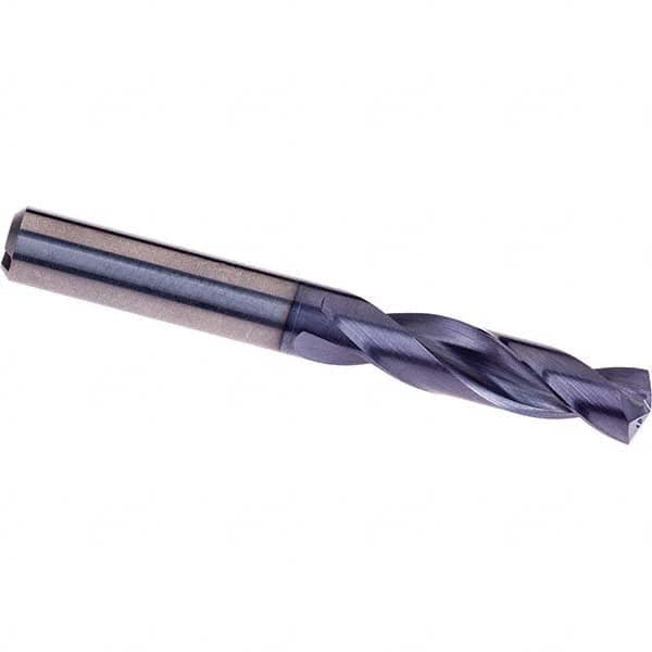 DORMER - 6.2mm 140° Spiral Flute Solid Carbide Screw Machine Drill Bit - Exact Tool & Supply