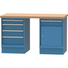 LISTA - Stationary Workstations Type: Work Bench Load Capacity (Lb.): 1,000 - Exact Tool & Supply