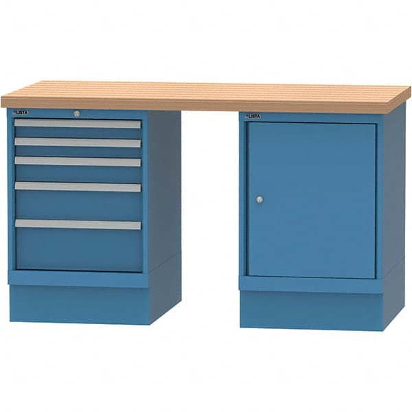 LISTA - Stationary Workstations Type: Work Bench Load Capacity (Lb.): 1,000 - Exact Tool & Supply