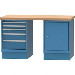LISTA - Stationary Workstations Type: Work Bench Load Capacity (Lb.): 1,000 - Exact Tool & Supply