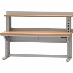 LISTA - Stationary Workstations Type: Work Bench Load Capacity (Lb.): 1,000 - Exact Tool & Supply