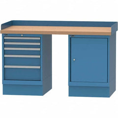 LISTA - Stationary Workstations Type: Work Bench Load Capacity (Lb.): 1,000 - Exact Tool & Supply