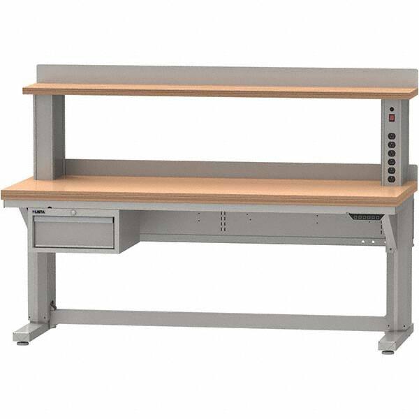LISTA - Stationary Workstations Type: Work Bench Load Capacity (Lb.): 1,000 - Exact Tool & Supply