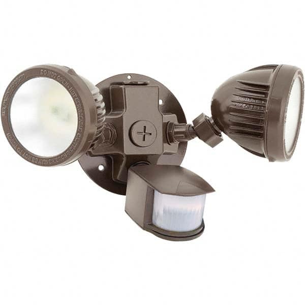 Hubbell Lighting - Motion Sensing Light Fixtures Detection Angle: 180 Number of Heads: 2 - Exact Tool & Supply