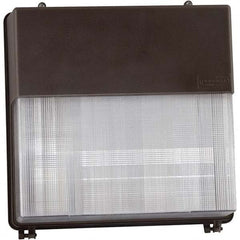 Hubbell Lighting - Wall Pack Light Fixtures Lamp Type: LED Wattage: 72 - Exact Tool & Supply