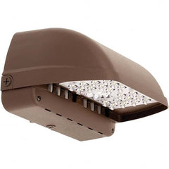 Hubbell Lighting - Wall Pack Light Fixtures Lamp Type: LED Wattage: 43 - Exact Tool & Supply