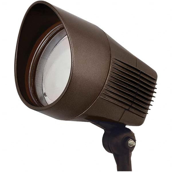 Hubbell Lighting - Floodlight Fixtures Mounting Type: Knuckle Mount Housing Color: Bronze - Exact Tool & Supply