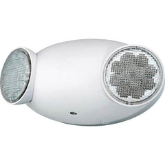 Hubbell Lighting - Emergency Lights Emergency Light Type: Emergency Lighting Unit Number of Heads: 2 - Exact Tool & Supply
