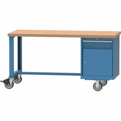 LISTA - Mobile Work Centers Type: Work Bench Top Load Capacity (Lb.): 1,000 - Exact Tool & Supply