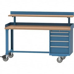 LISTA - Mobile Work Centers Type: Work Bench Top Load Capacity (Lb.): 1,000 - Exact Tool & Supply