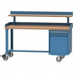 LISTA - Mobile Work Centers Type: Work Bench Top Load Capacity (Lb.): 1,000 - Exact Tool & Supply