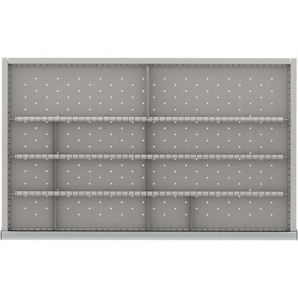 LISTA - 12-Compartment Drawer Divider Layout for 3.15" High Drawers - Exact Tool & Supply