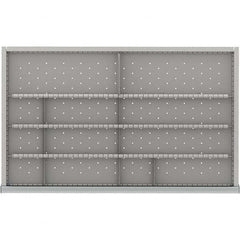 LISTA - 12-Compartment Drawer Divider Layout for 3.15" High Drawers - Exact Tool & Supply
