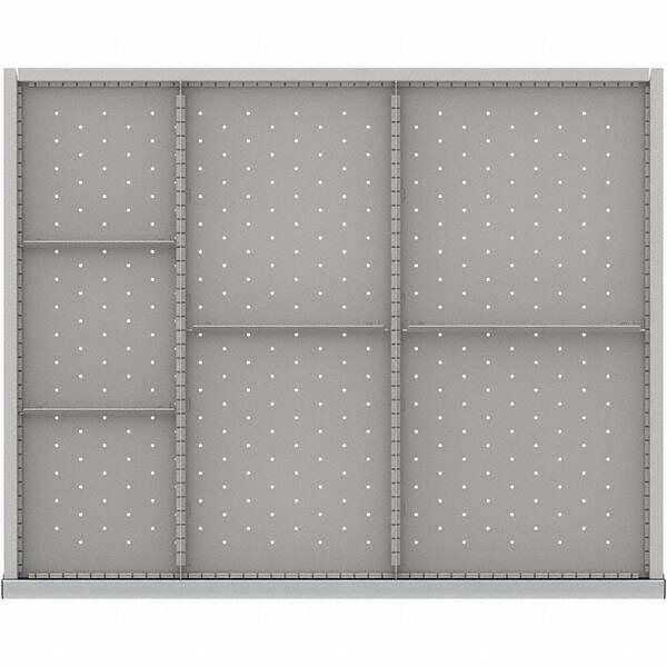 LISTA - 7-Compartment Drawer Divider Layout for 3.15" High Drawers - Exact Tool & Supply