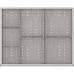 LISTA - 7-Compartment Drawer Divider Layout for 3.15" High Drawers - Exact Tool & Supply