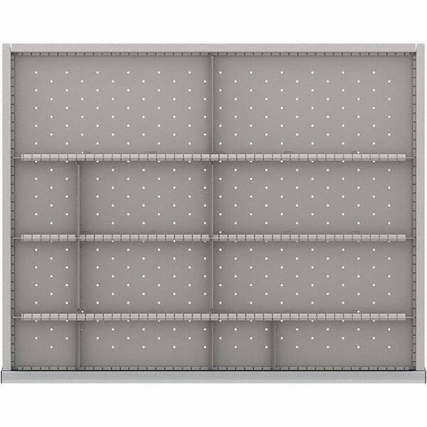 LISTA - 12-Compartment Drawer Divider Layout for 3.15" High Drawers - Exact Tool & Supply