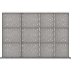 LISTA - 12-Compartment Drawer Divider Layout for 3.15" High Drawers - Exact Tool & Supply
