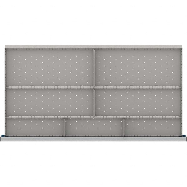 LISTA - 7-Compartment Drawer Divider Layout for 3.15" High Drawers - Exact Tool & Supply