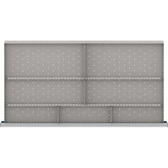 LISTA - 7-Compartment Drawer Divider Layout for 3.15" High Drawers - Exact Tool & Supply
