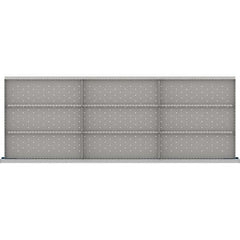 LISTA - 9-Compartment Drawer Divider Layout for 3.15" High Drawers - Exact Tool & Supply